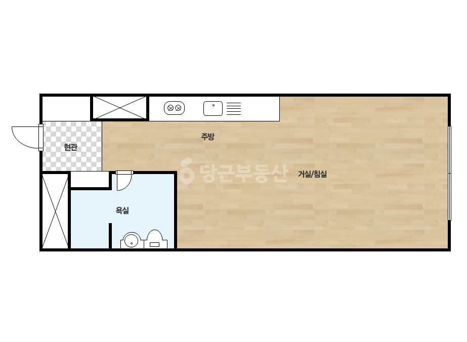 확장 평면도