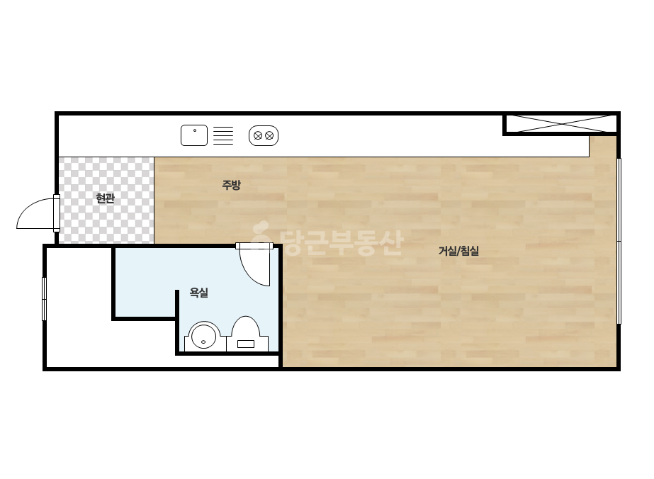 확장 평면도