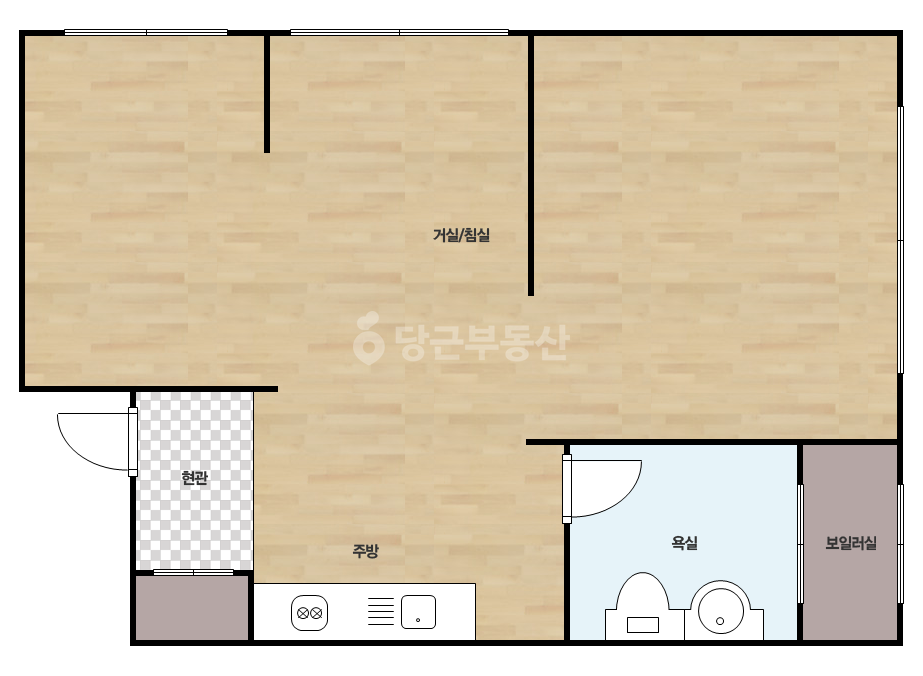 확장 평면도