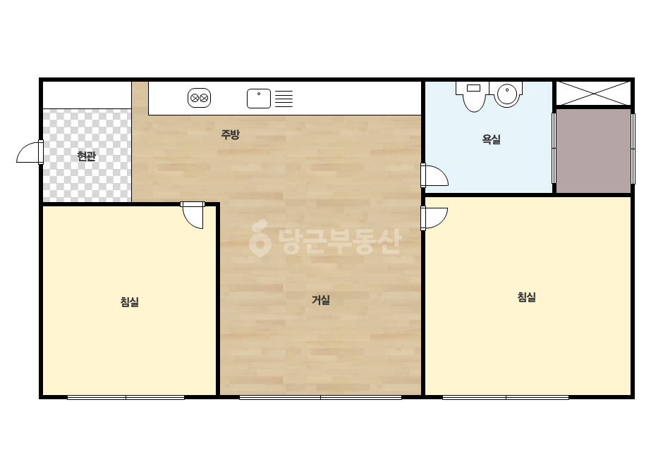 확장 평면도