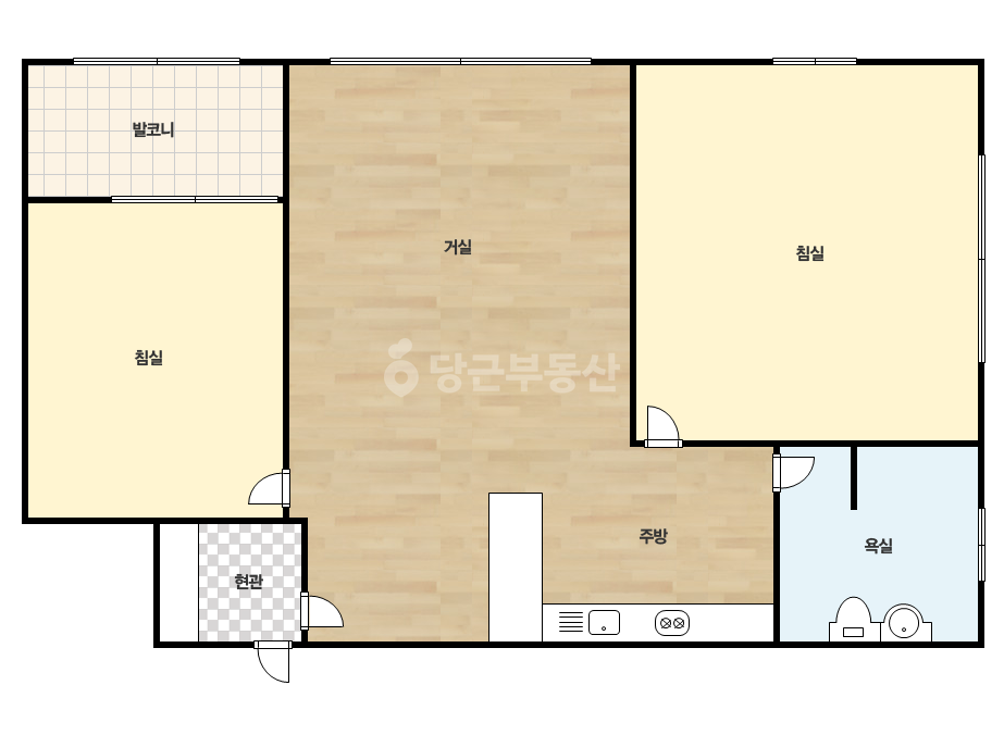 확장 평면도