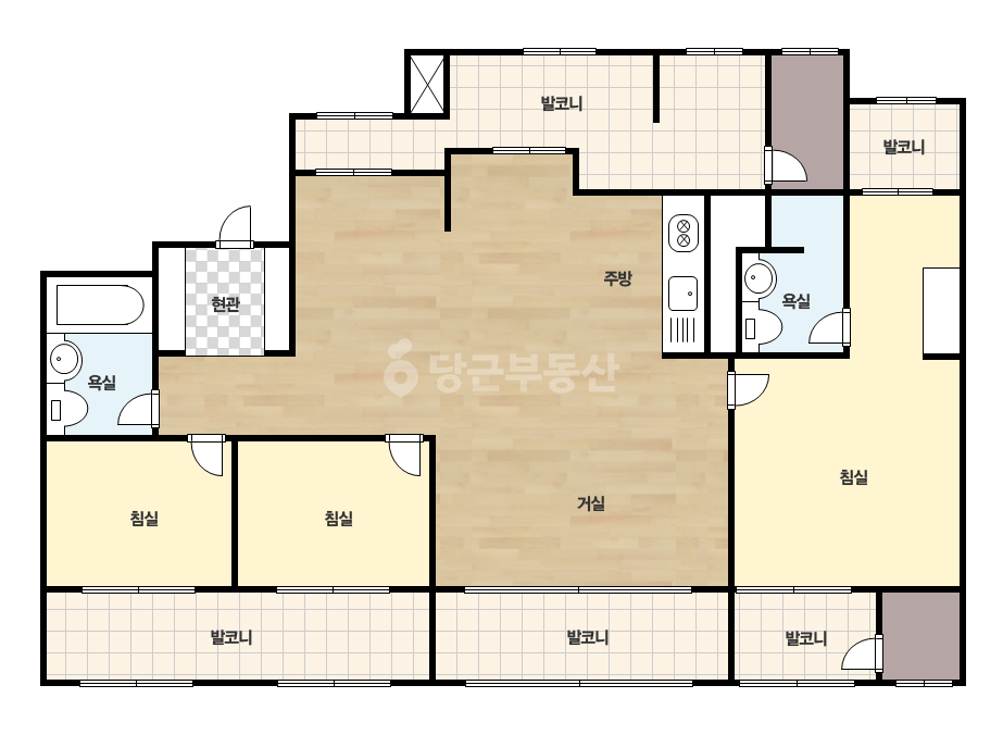 기본 평면도