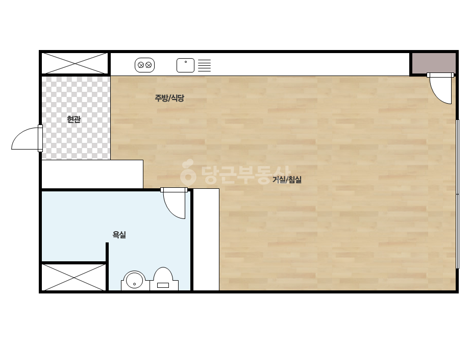 확장 평면도