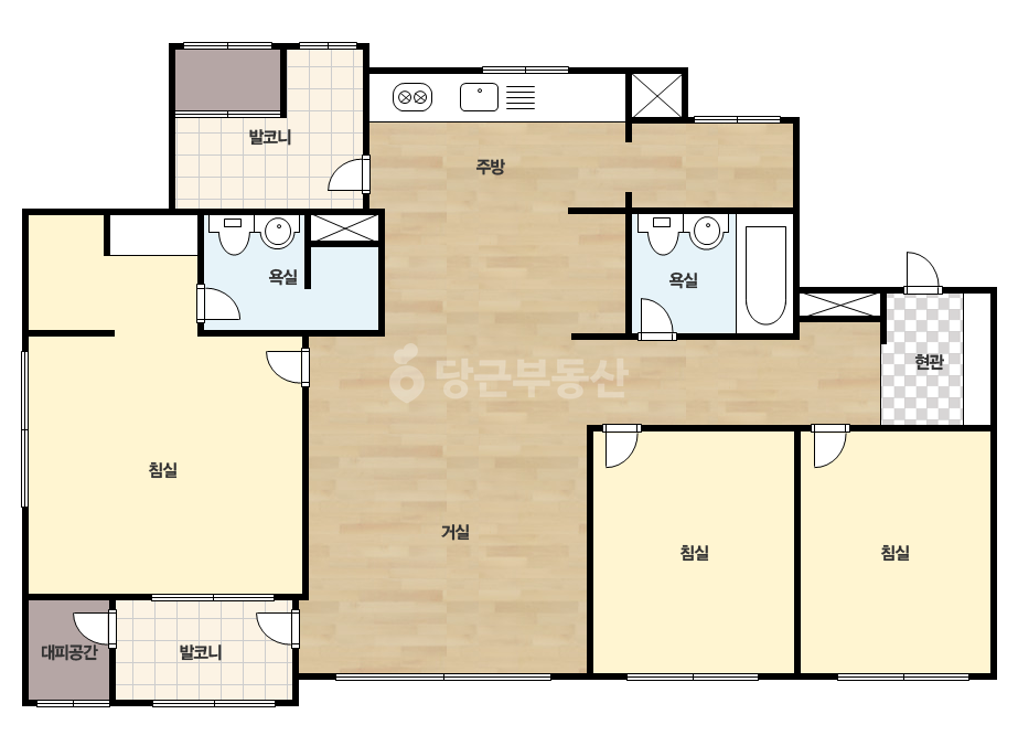 확장 평면도