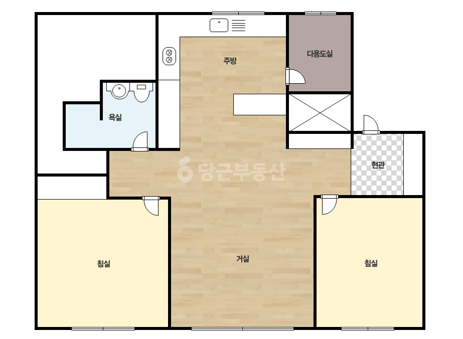 확장 평면도