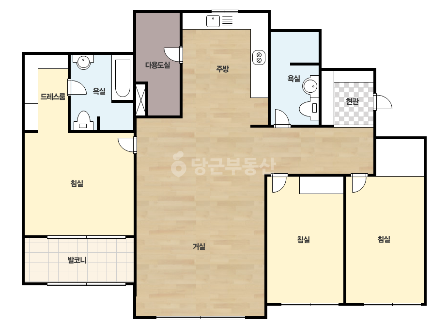 확장 평면도