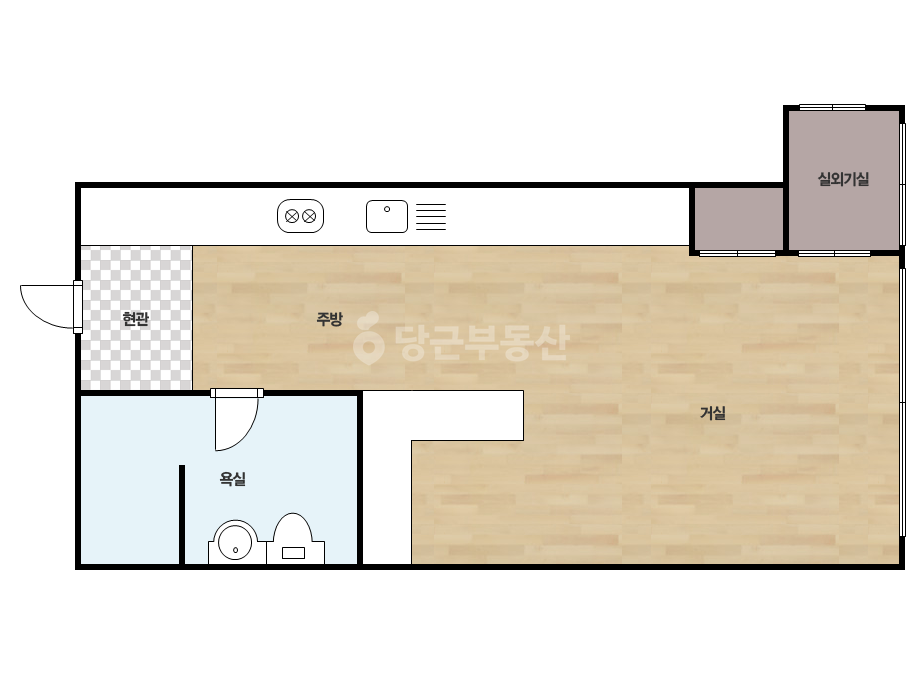 확장 평면도