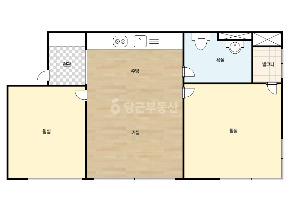 확장 평면도