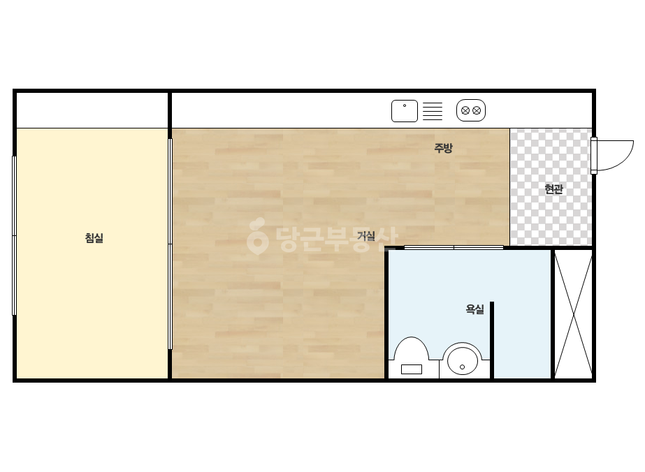 확장 평면도