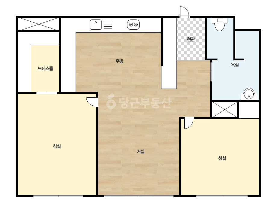 확장 평면도