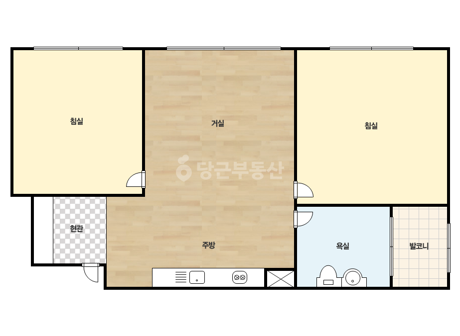 확장 평면도