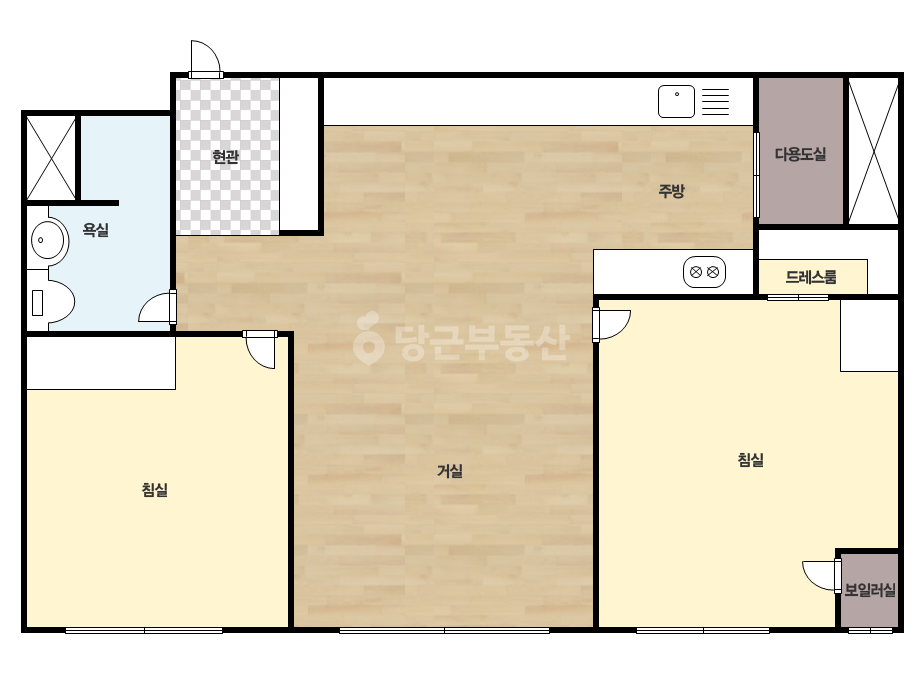 확장 평면도