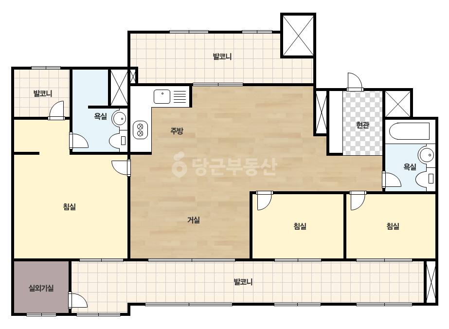 기본 평면도