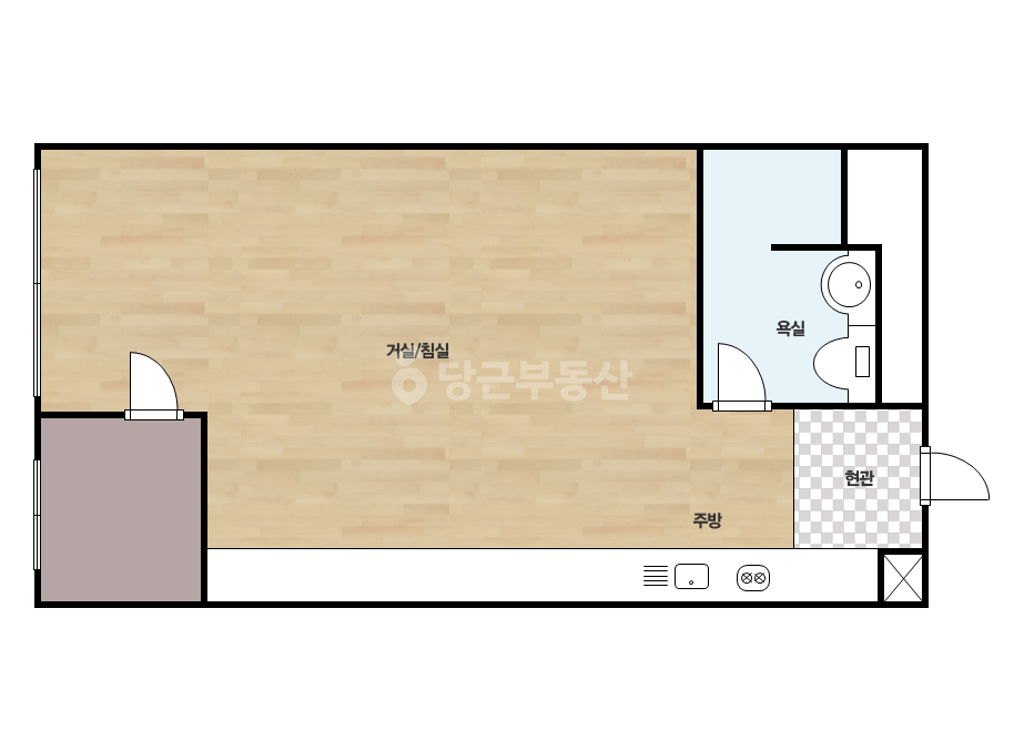 확장 평면도