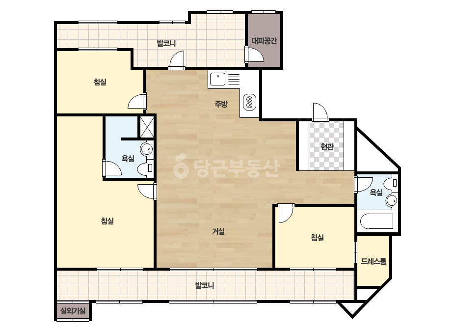 기본 평면도