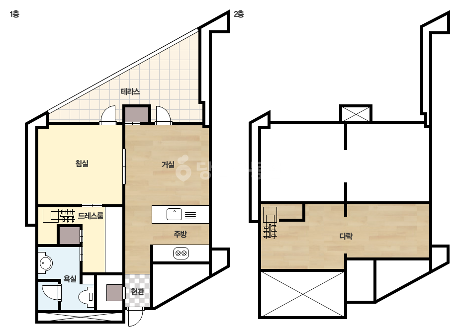 확장 평면도