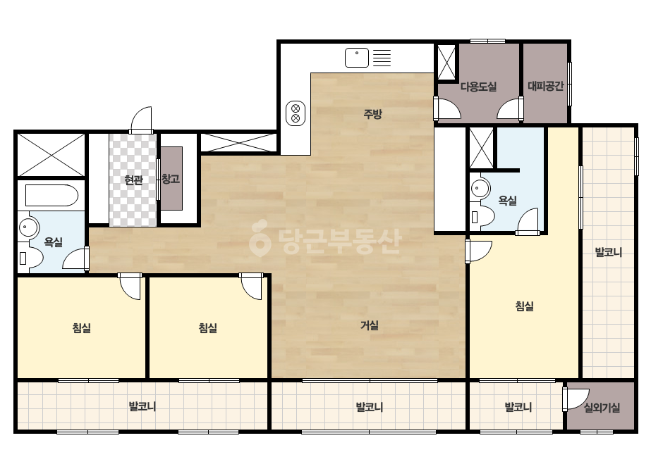 기본 평면도