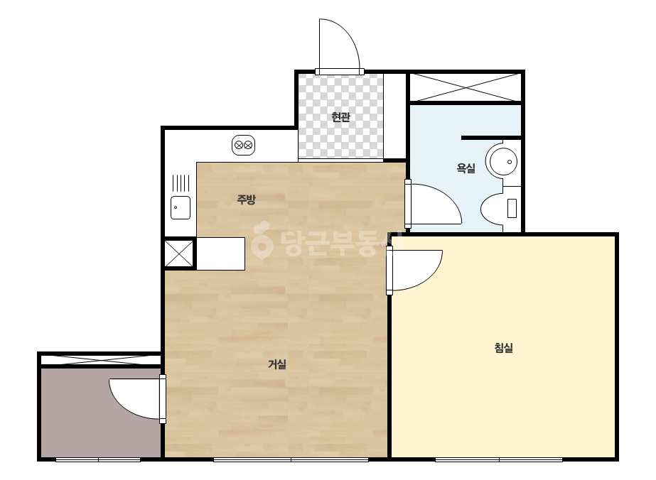 확장 평면도