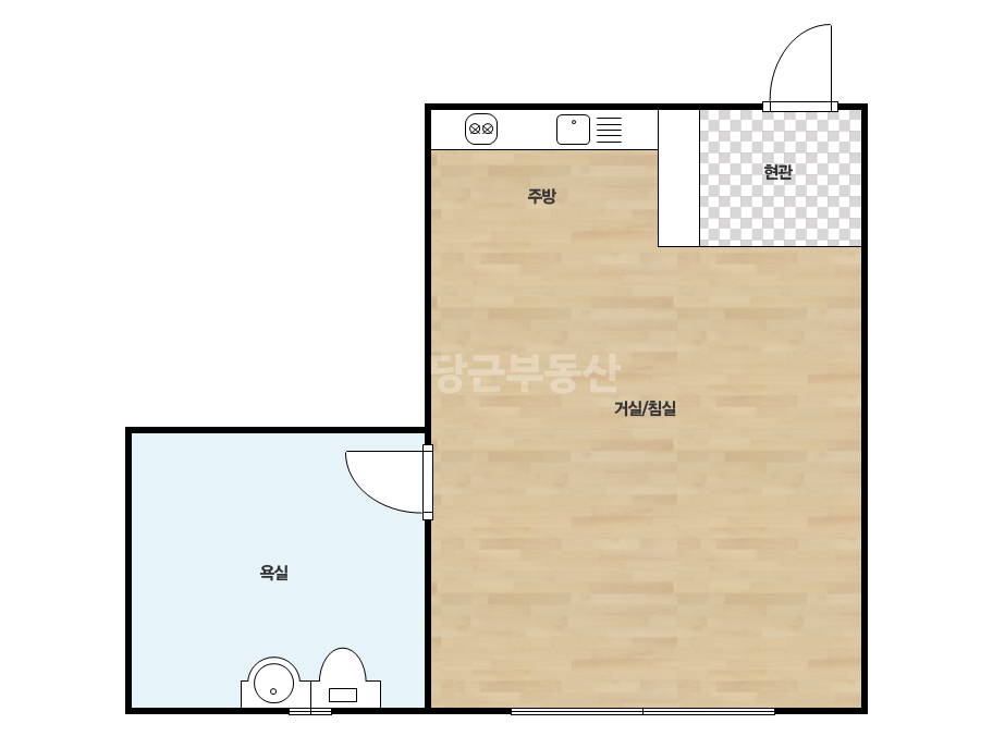 확장 평면도