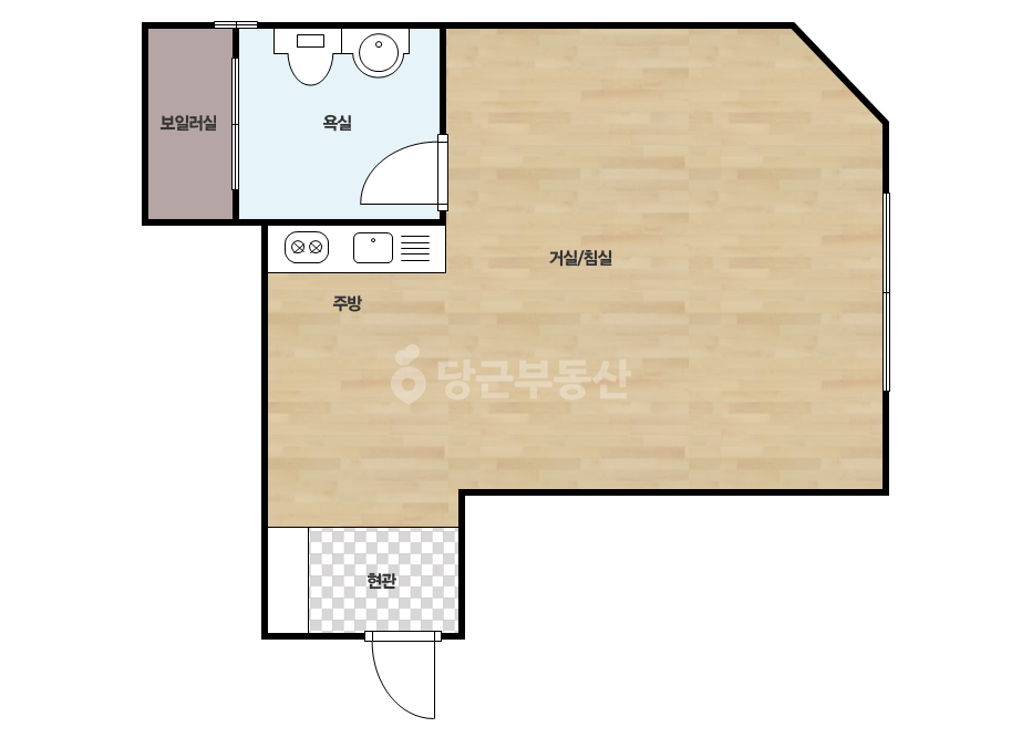 확장 평면도