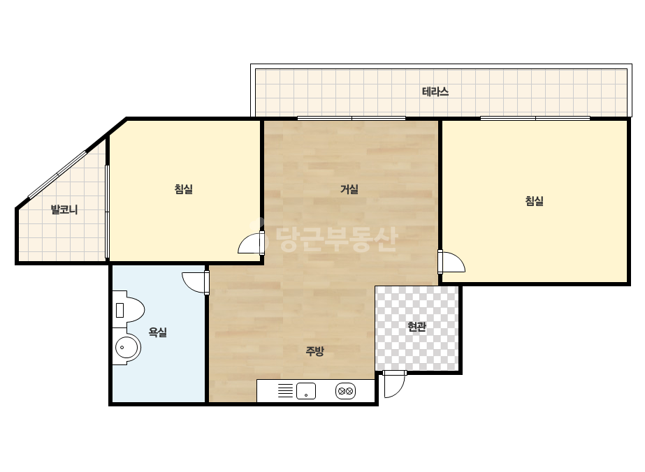 확장 평면도