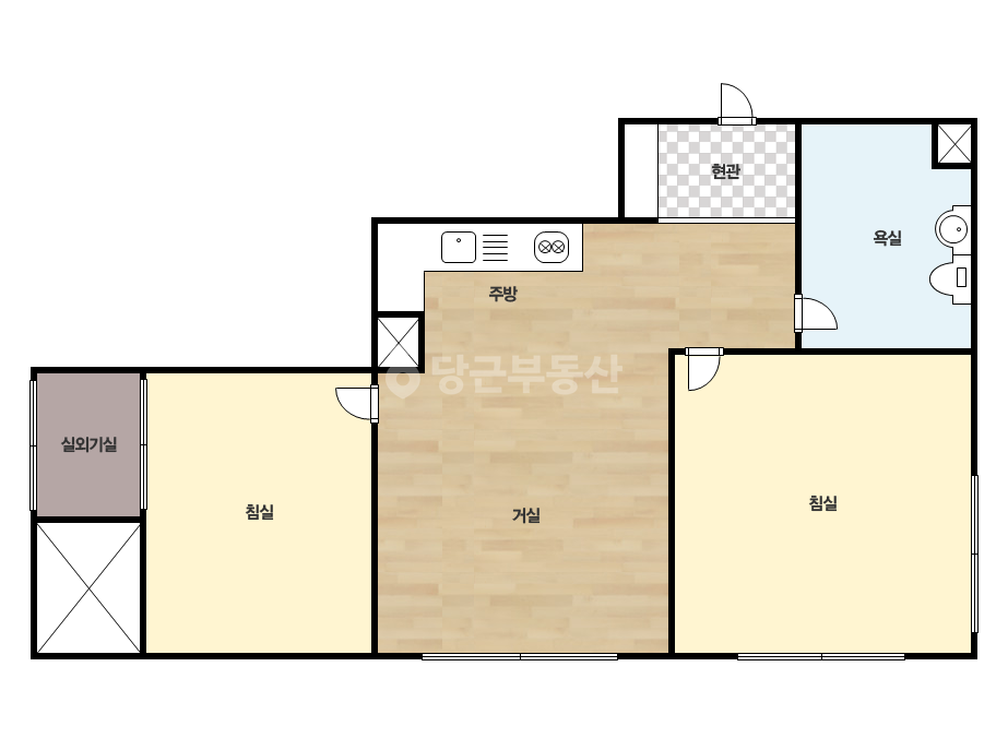확장 평면도