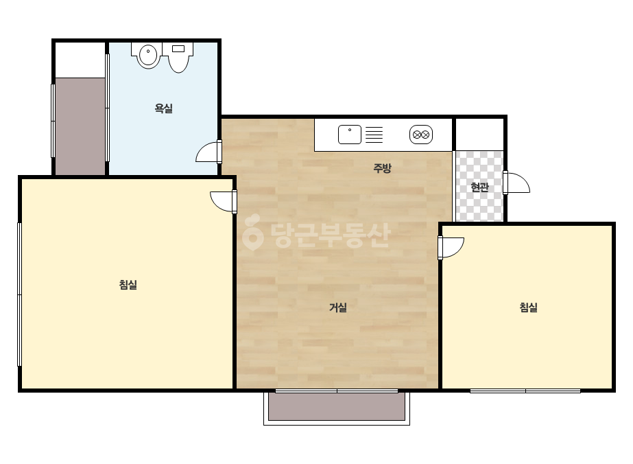 확장 평면도