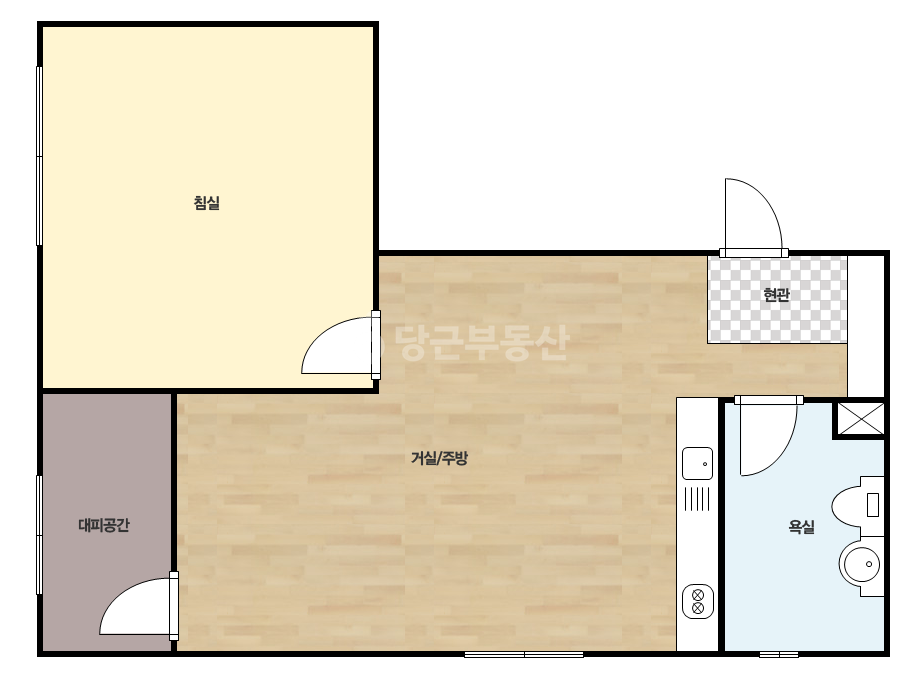 확장 평면도
