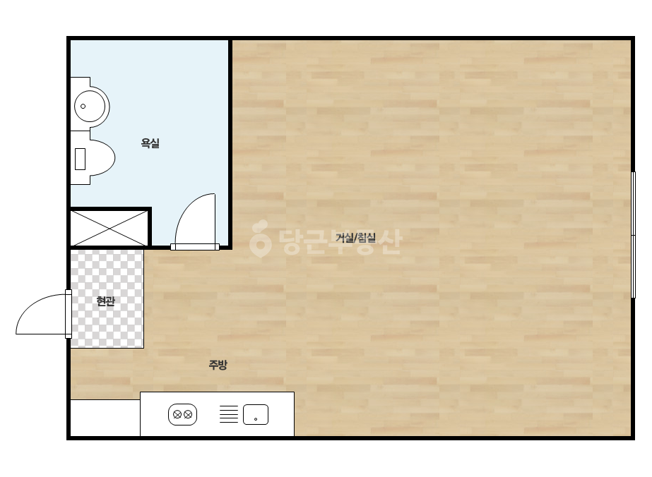 확장 평면도