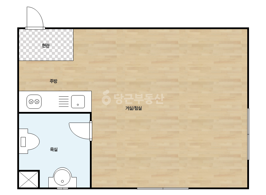 확장 평면도