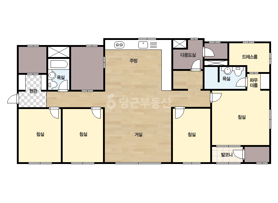 확장 평면도
