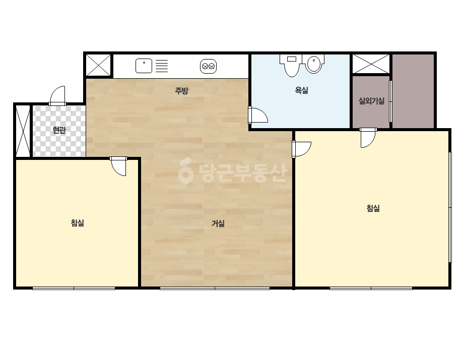 확장 평면도