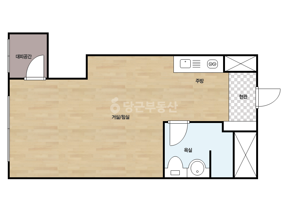 확장 평면도