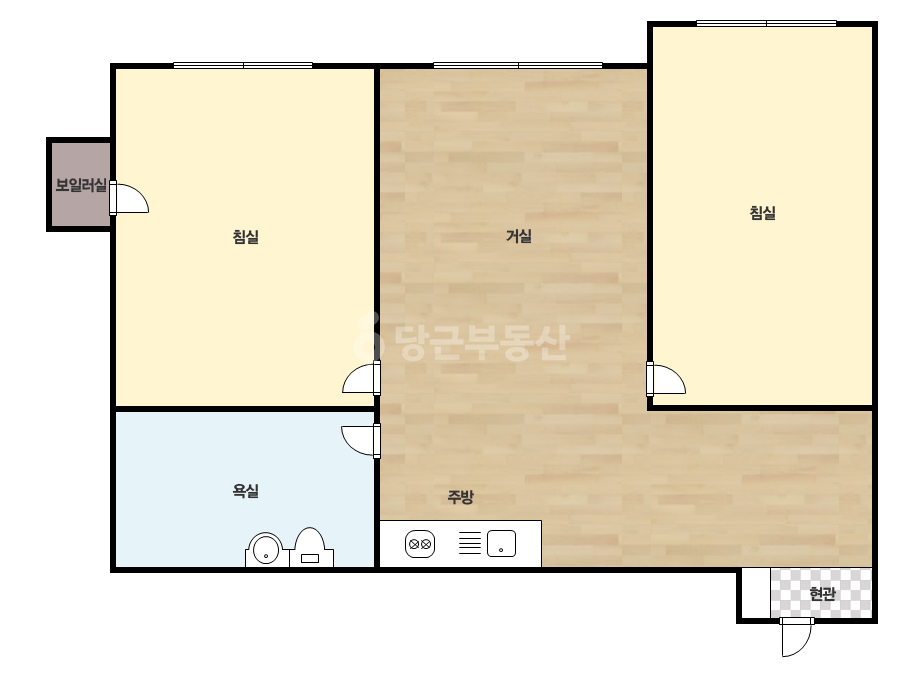 확장 평면도