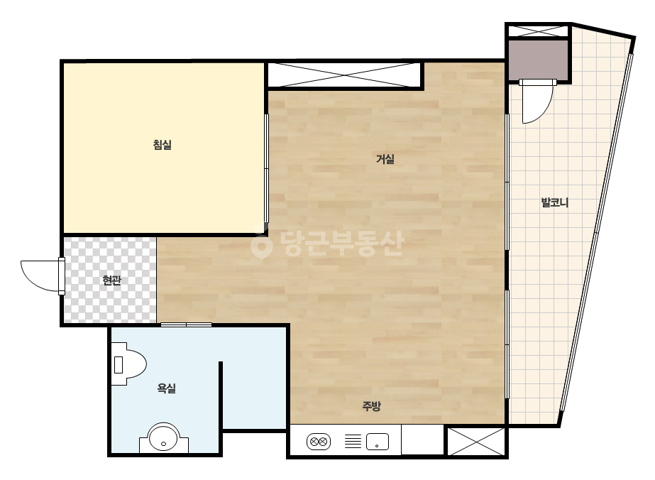 확장 평면도