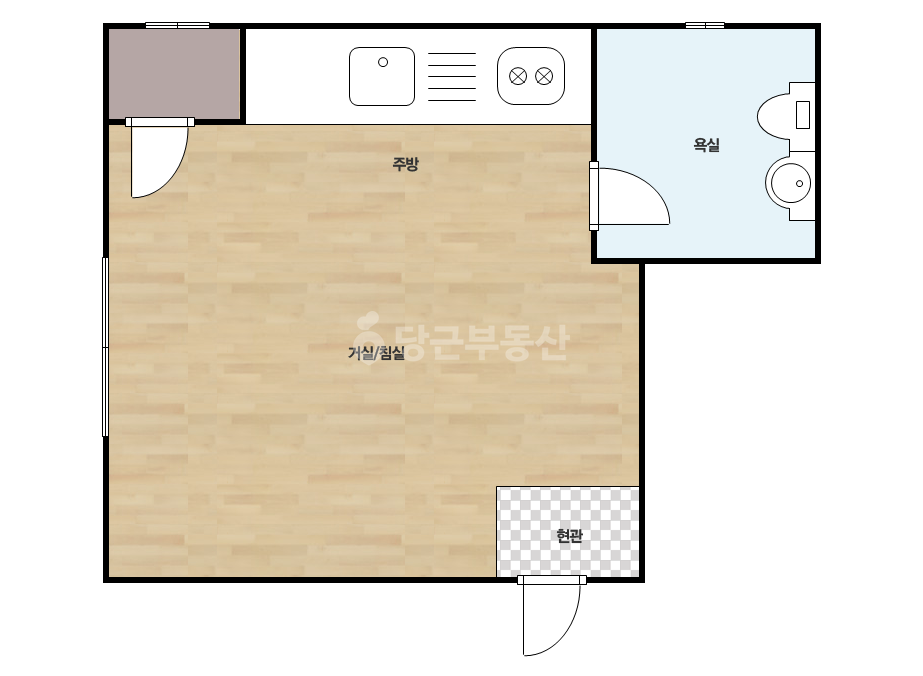 확장 평면도