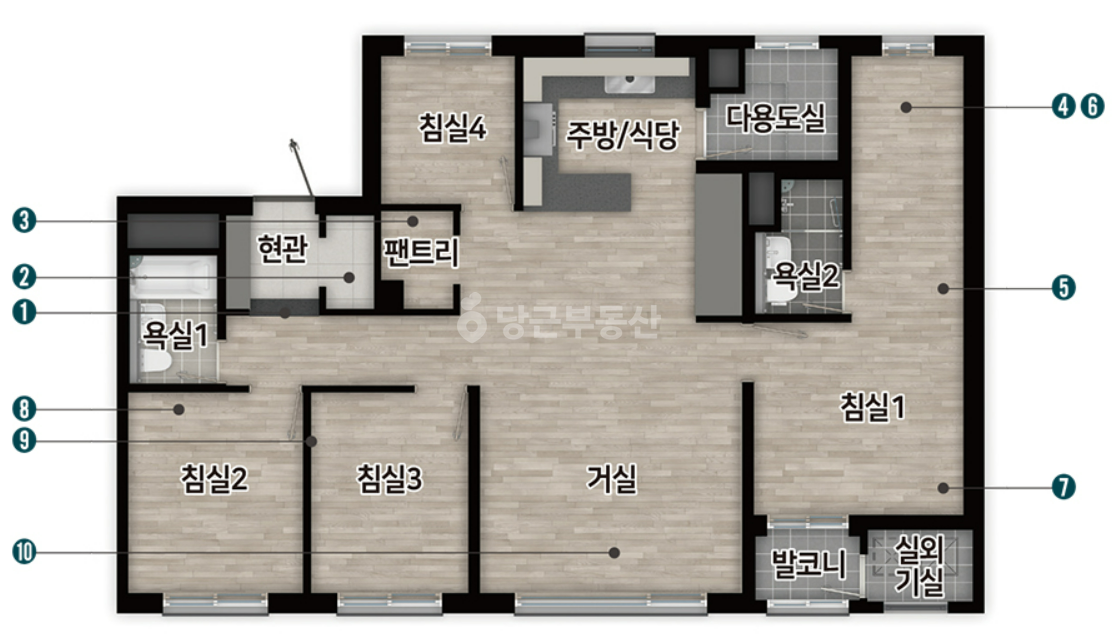 기본 평면도