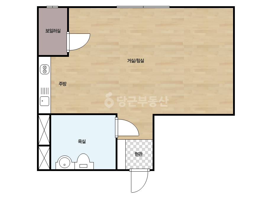 확장 평면도