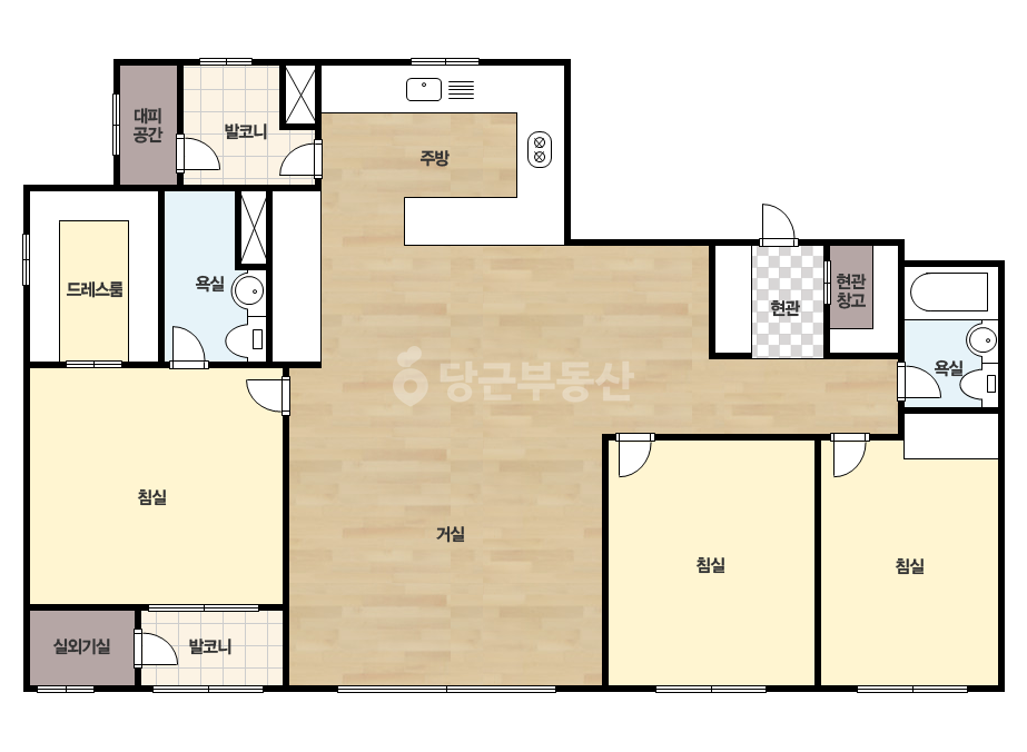 확장 평면도