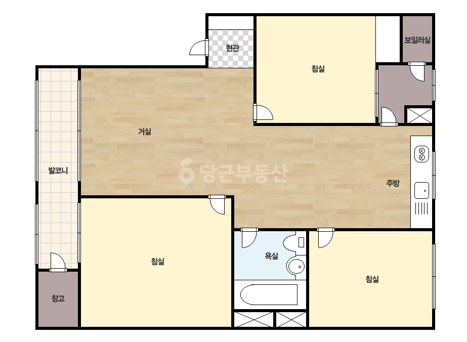 기본 평면도