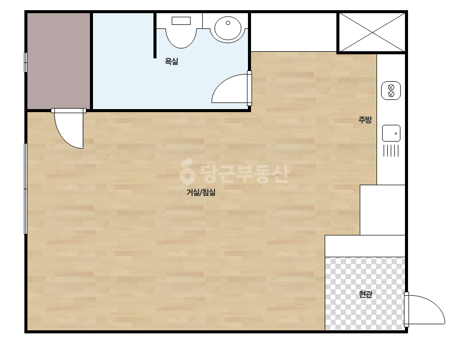 확장 평면도