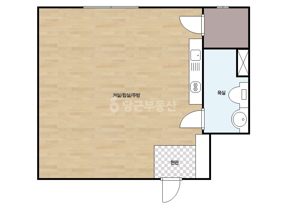 확장 평면도