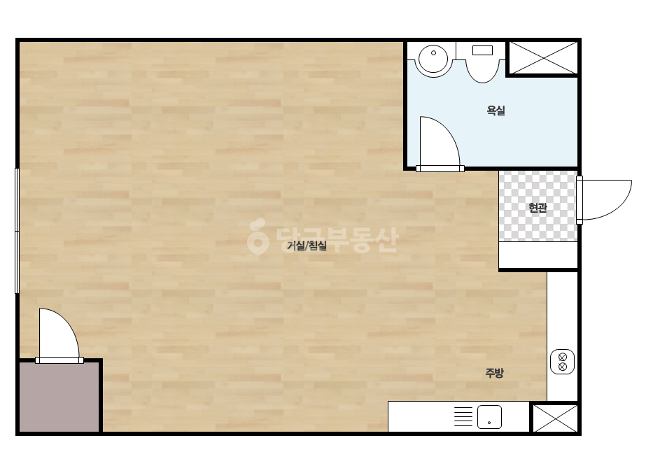 확장 평면도