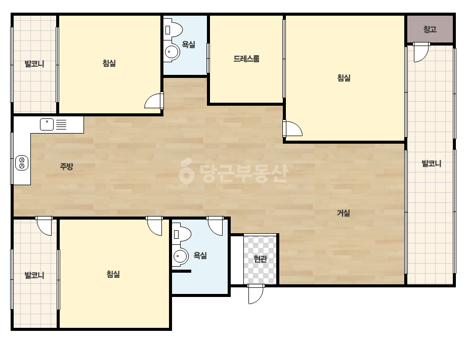 기본 평면도