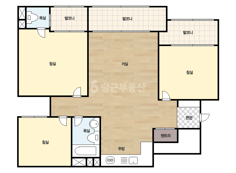 기본 평면도