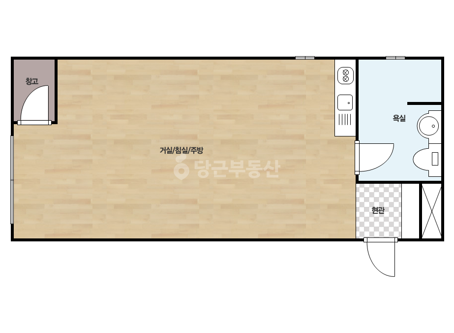 확장 평면도