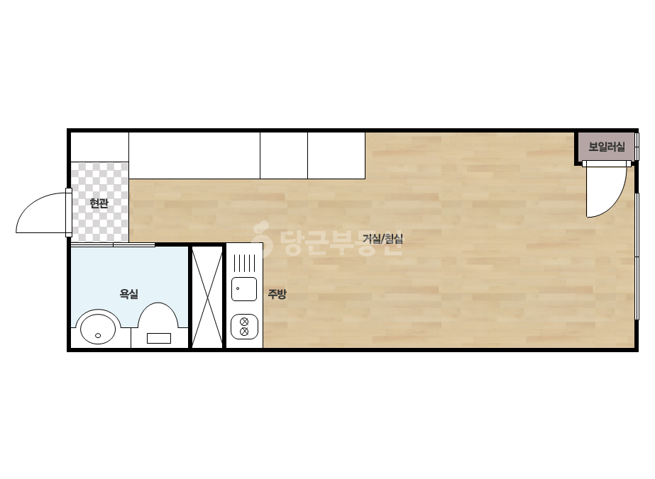 확장 평면도