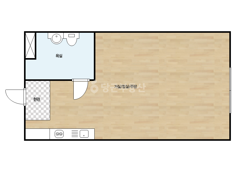 확장 평면도
