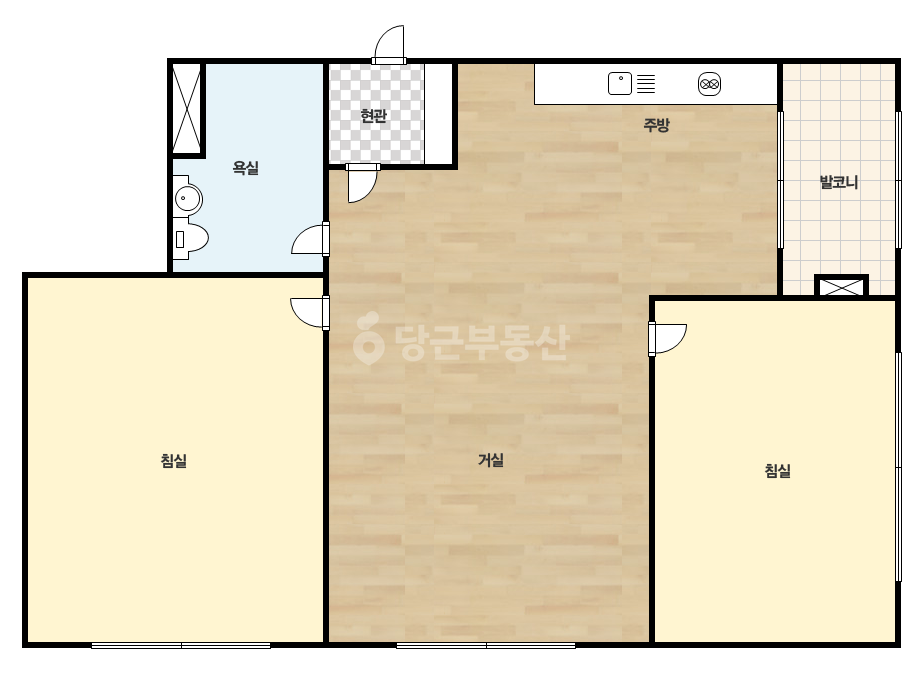 확장 평면도