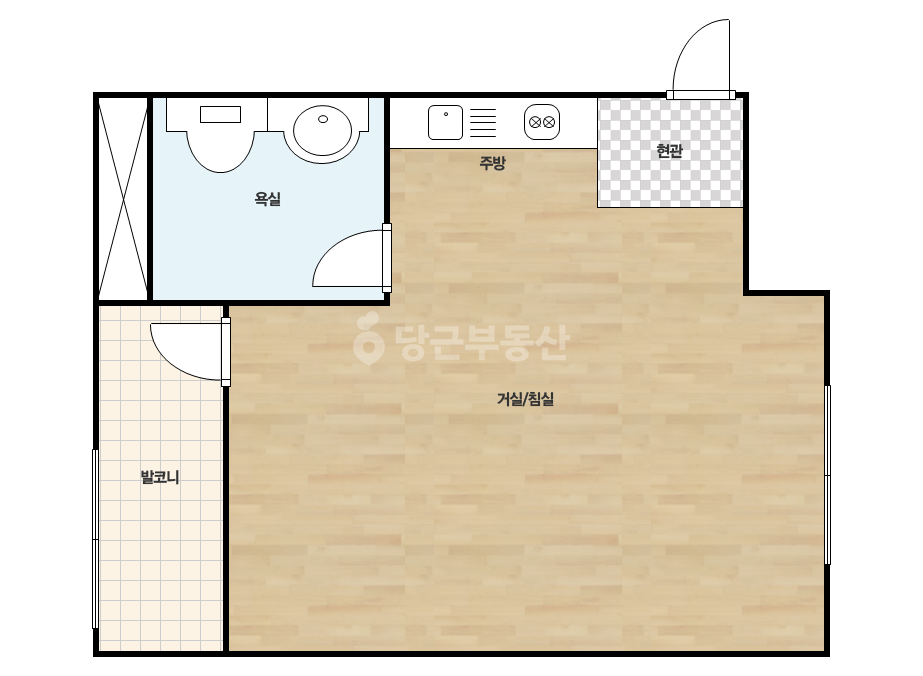 확장 평면도